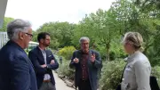 Rencontre des élus de Grand Orb avec les responsables du site thermal d'Avène