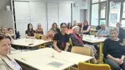 Rencontre intergénérationnelle à l'école Louis-Prunet de Thézan-lès-Béziers