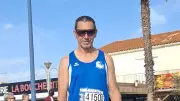 Éric Maton, retraité passionné, entraîneur au club d'athlétisme de Rochefort-du-Gard