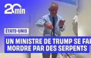 Robert F. Kennedy Jr se fait mordre en manipulant des serpents à mains nues