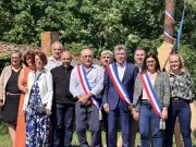 Saint-Géraud-de-Corps : plantation de l'arbre de mai et animations printanières