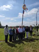 Saint-Géraud : plantation du mai pour la nouvelle mandature