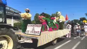Servian : le corso fleuri a brillé sous le soleil avec un char inédit
