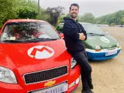 Ses voitures aux couleurs de Mario Kart font sensation à Marmande
