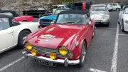 Sortie de printemps des voitures anciennes à Roquefort-sur-Soulzon