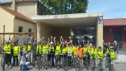 Sortie vélo et journée pédagogique pour les CM2 à Saint-Geniès-de-Malgoirès
