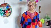 Susanne Berger : l'art du recyclage exposé à Roquebrun