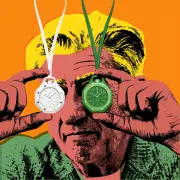Swatch et Audemars Piguet dévoilent la Royal Pop, une montre de poche en biocéramique