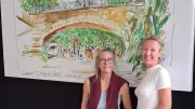 Talou expose ses croquis-reportages en grand format à Saint-Jean-du-Gard