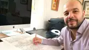 Tebo, auteur de Captain Biceps, préside le Festival BD de Sérignan