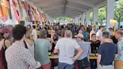 Tonnerre de Bio : vin bio, concerts et karaoké à la Halle Monier