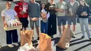 Tournée des fougasses à Grandrieu : les jeunes animent les villages