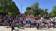 Tournoi de handball au city stade de Galargues pour les écoliers