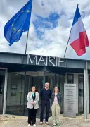 Trélissac arbore le drapeau européen en permanence sur sa mairie