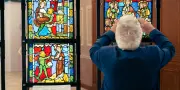 À Troyes, la réapparition d'un ensemble précieux de vitraux du XIIe siècle