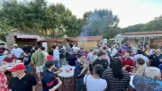 Ultime communion entre joueurs de Béziers et leurs supporters à Sauvian