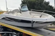 Un bateau échoué sur l'A50 après un freinage d'urgence à Ollioules