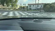Un damier blanc pour sécuriser un carrefour à Villeneuve-lès-Béziers