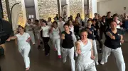 Vergèze : le body-karaté fait vibrer la salle Espace République