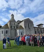 Visite botanique au prieuré clunisien de Moirax