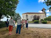 Visite guidée de la chapelle de Caubin : art roman et légendes médiévales