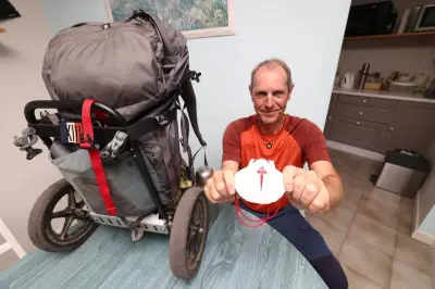 À 63 ans, il parcourt 2 000 km à pied de Mandelieu à Compostelle en 73 jours