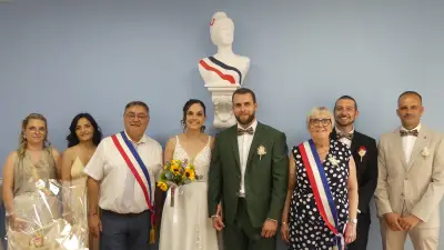 À Abeilhan, Cathy Fis marie son fils Yannick à Marion