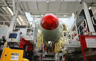 Airbus inaugure une nouvelle chaîne d'assemblage pour l'A320 près de Toulouse