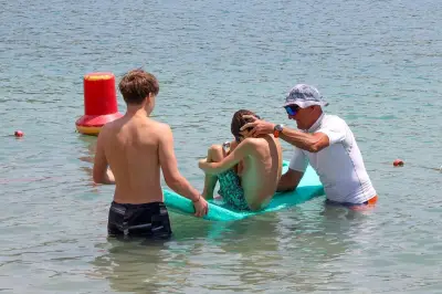 Apprentissage de la natation en eau libre pour les élèves varois