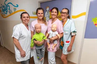 Atelier gratuit aux gestes d'urgence pédiatrique à l'hôpital de Draguignan
