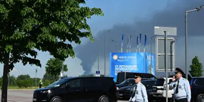 Attaque ukrainienne à Saint-Pétersbourg : premières images