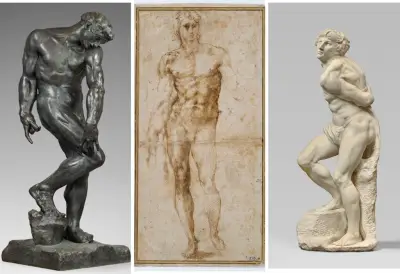 Au Louvre, le corps à corps monumental de Michel-Ange et Rodin