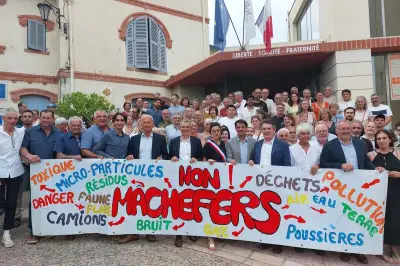 Bar-sur-Loup : motion contre l'usine de béton aux mâchefers