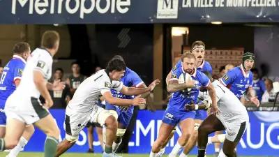Compos LOU-MHR : Hogg arrière, Coly ouverture, Lyon sans Lorre pour la 100e de Gerland