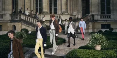 Coquetterie et fantaisie à la Fashion Week homme de Paris