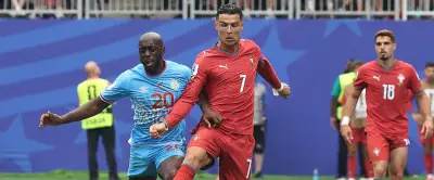 Coupe du monde 2026 : le Portugal accroché par la RDC, Ronaldo égale Messi