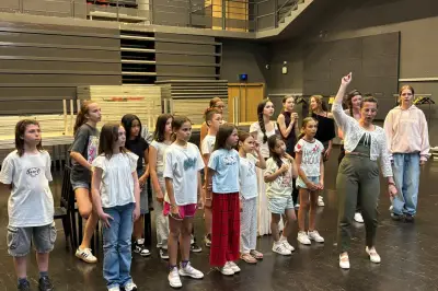 Des élèves du conservatoire d'Antibes chantent Tosca à Anthéa
