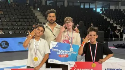 Deux danseurs d'All Style champions de France de breaking à Caen