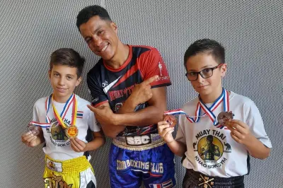 Deux jeunes du Khao Sok Gym de Lorgues brillent en Muay Thaï et K1