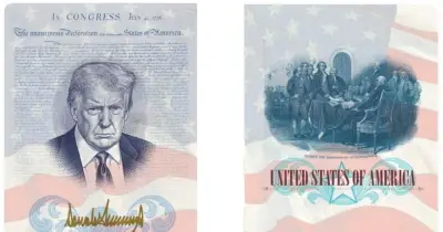 Donald Trump fait imprimer son portrait sur les passeports américains