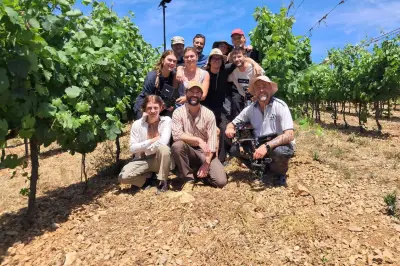 À Draguignan, le cinéma s'invite dans les vignes pour un court-métrage sur le travail de la terre