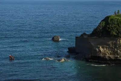 Effondrements à Biarritz : 