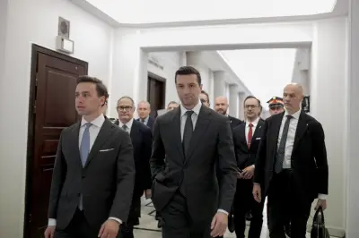 En Pologne, Bardella candidat à la présidentielle le temps d'un déplacement