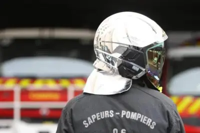 Feu de forêt à Roquebillière : 3 000 m² brûlés, incendie maîtrisé