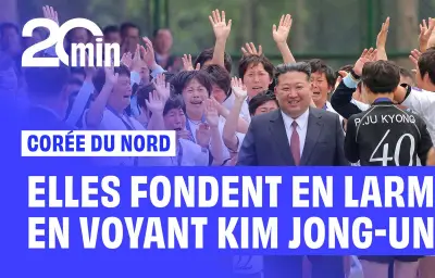 Footballeuses nord-coréennes en larmes devant Kim Jong-un après leur victoire