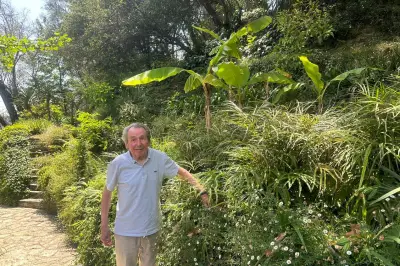 François Mazet, ex-champion auto, cultive un joyau végétal à Menton