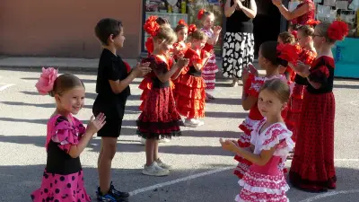 Fête de fin d'année au RPI : les enfants ont dansé à Jonquières