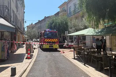 Fuite de gaz à Vence : centre-ville bouclé, évacuations en cours