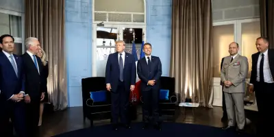 G7 à Évian : Trump et Macron évoquent Proche-Orient et Ukraine