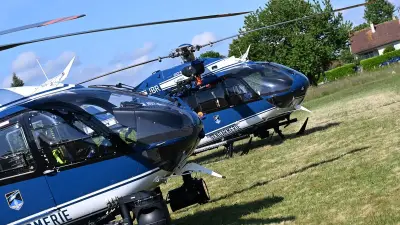 Gendarme tué dans le crash d'un hélicoptère en forêt, deux blessés graves